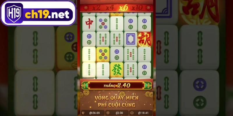 Vòng quay slot đường mạt chược hấp dẫn
